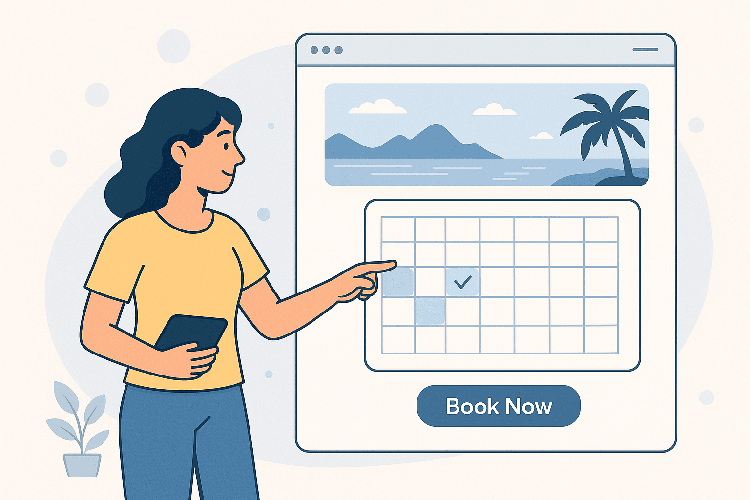 Cómo añadir un calendario de reservas a tu sitio web de viajes