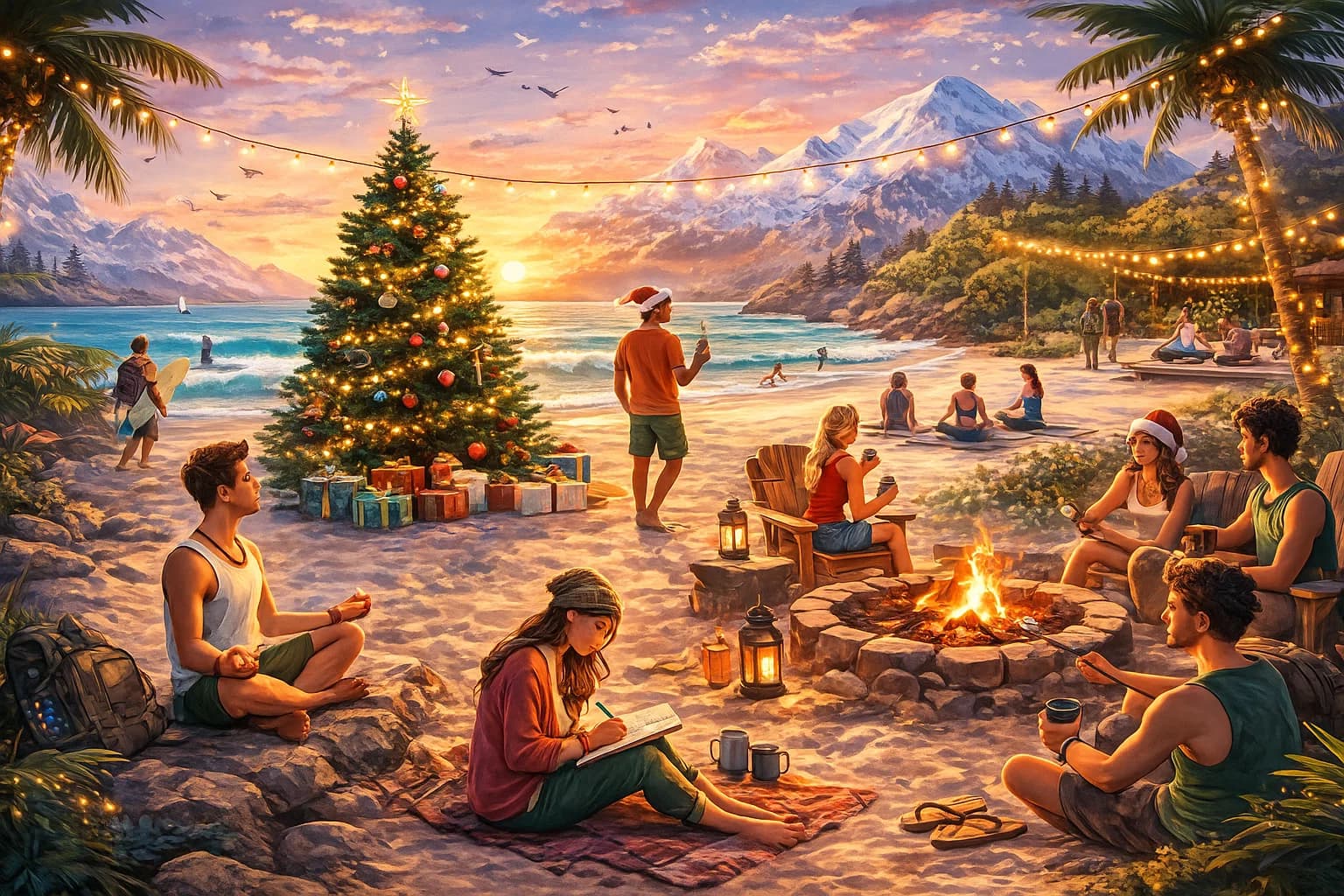 Best Christmas Retreats for Singles : 7 Ways to Transform Your Holidays Into an Adventure