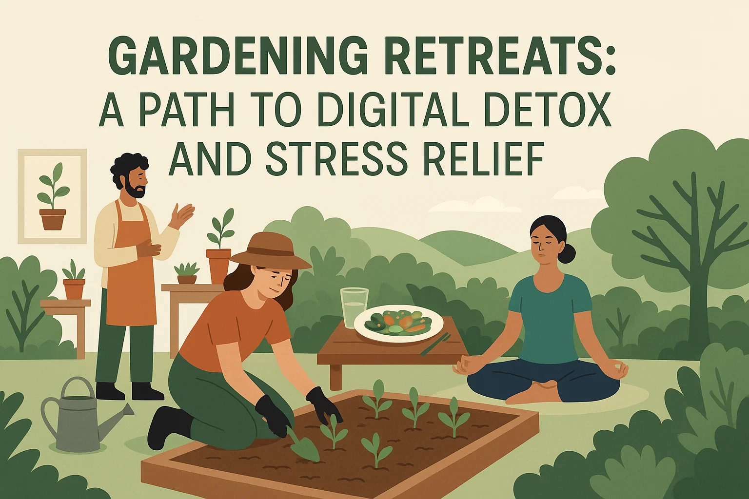 How Gardening Retreats Help You Reconnect with Nature and Reduce Stress