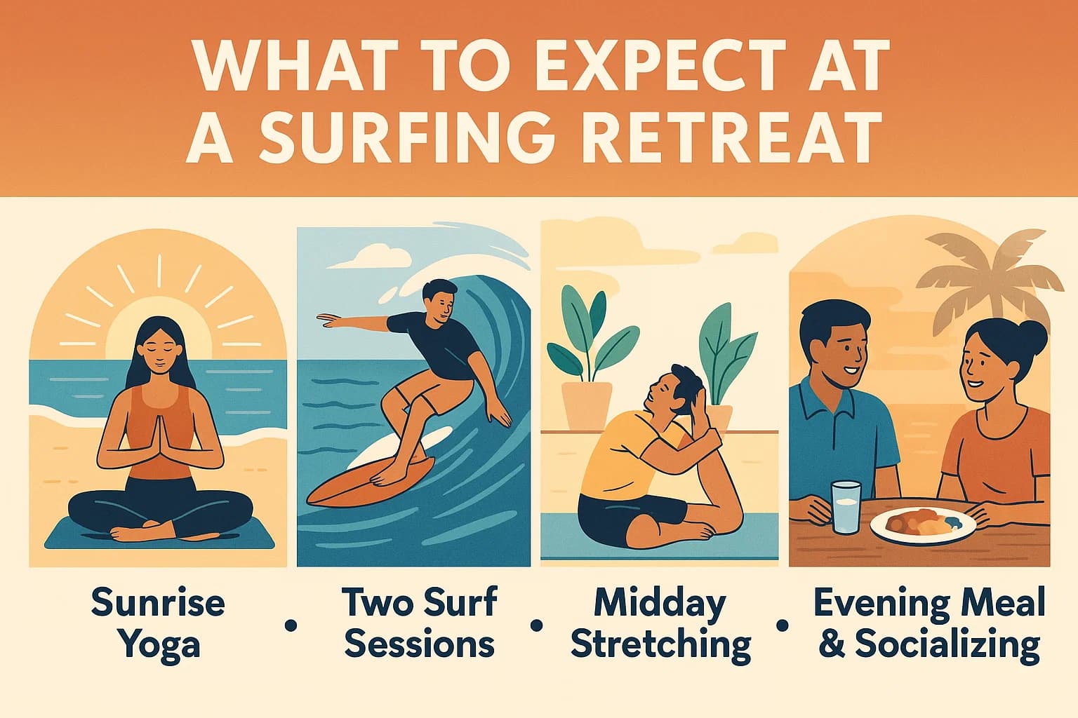 What to Expect at a Surfing Retreat: Your Complete Daily Schedule Guide