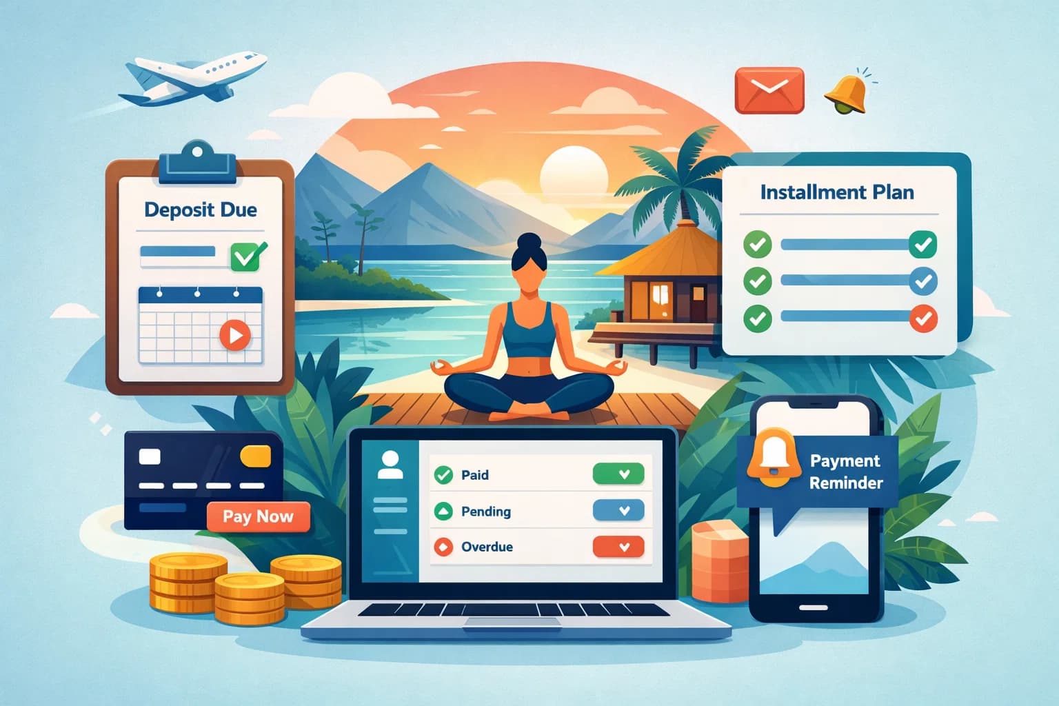 Host Payments Made Simple: Flexible Billing for Your Retreats