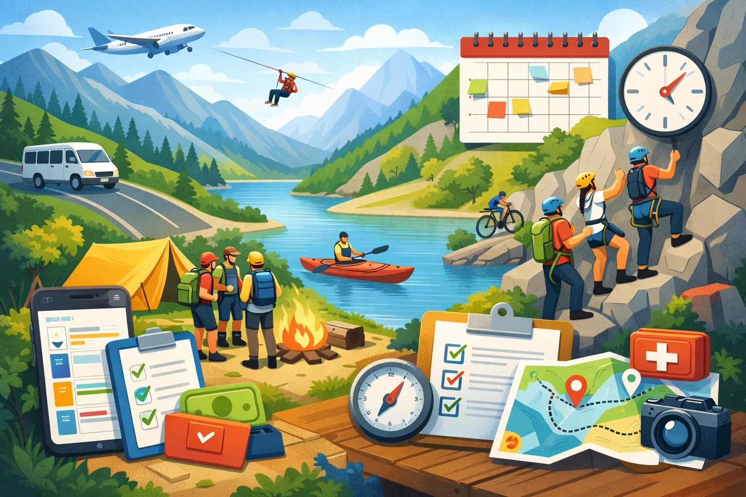 Planning the Best Adventure Retreats : A Guide for Hosts