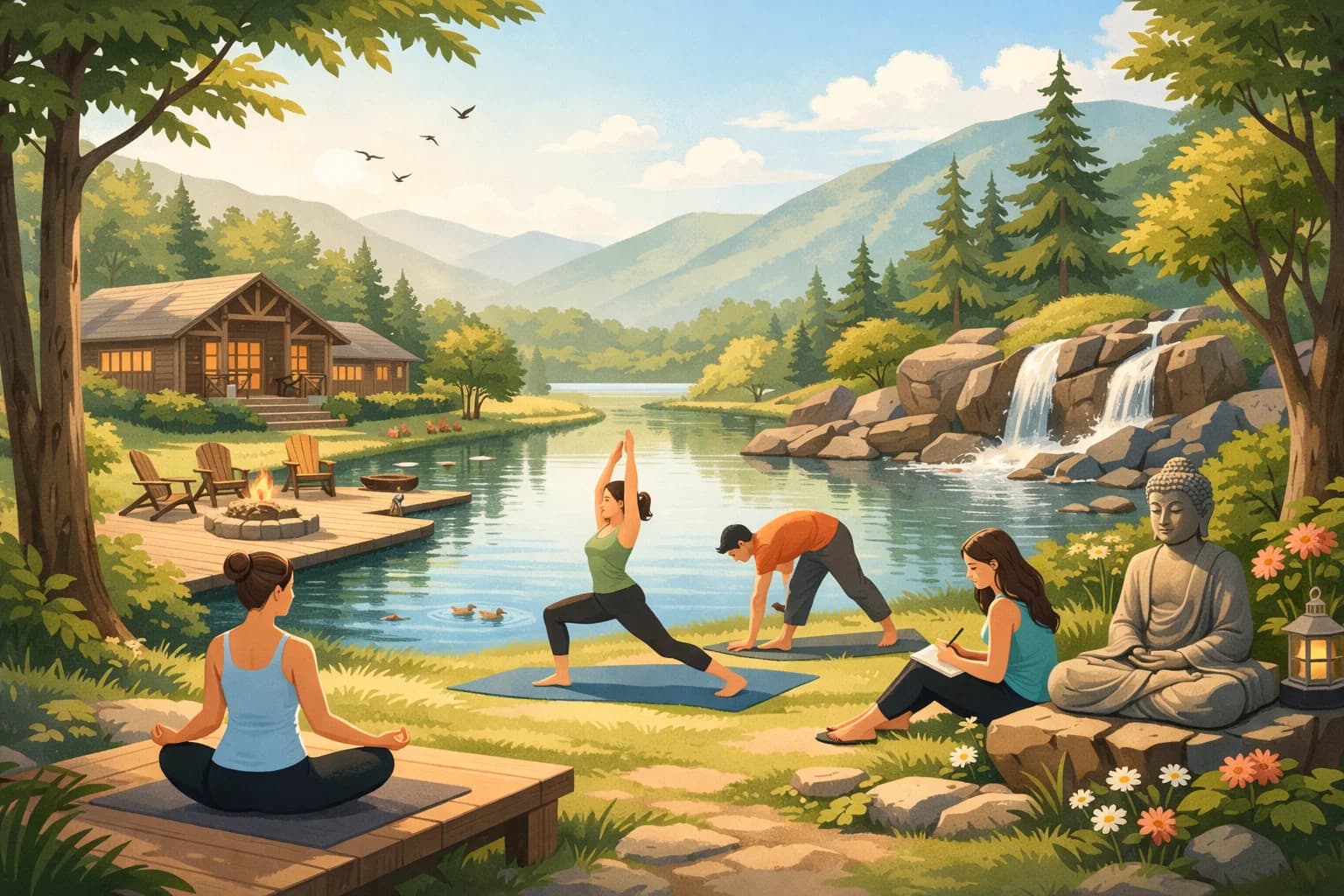 Wellness Retreats in New York Perfect for Beginners