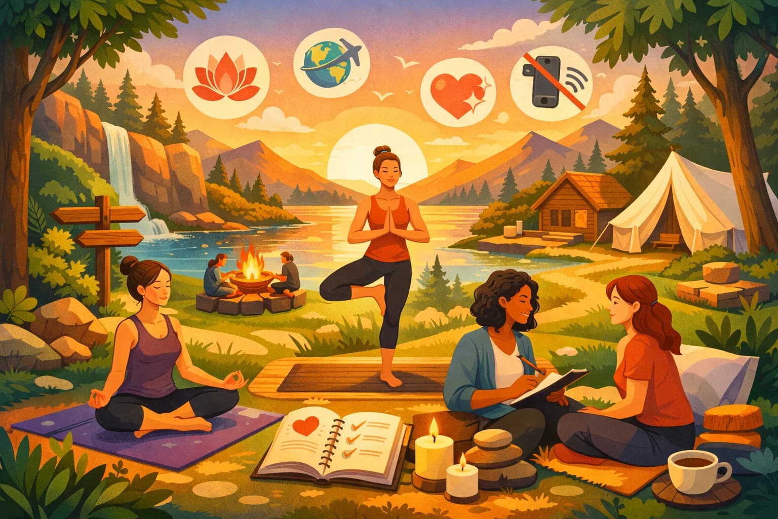 10 Wellness Retreat Ideas for Yoga Instructors and Life Coaches