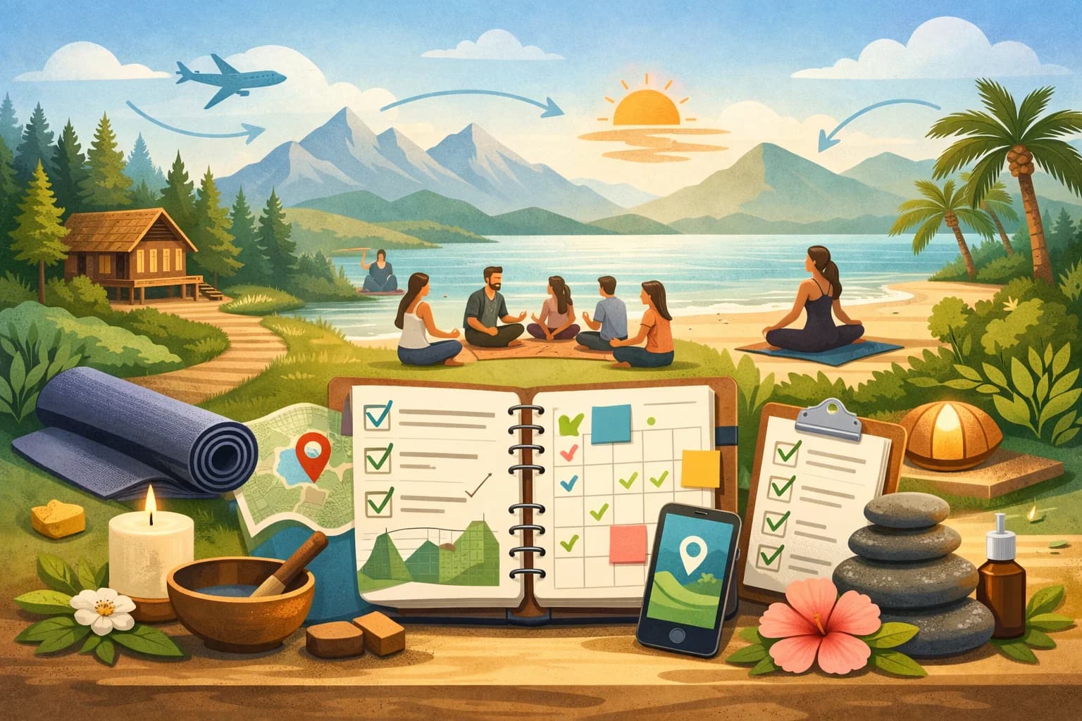 How to Plan a Wellness Retreat: A Step-by-Step Guide for a Meaningful Experience