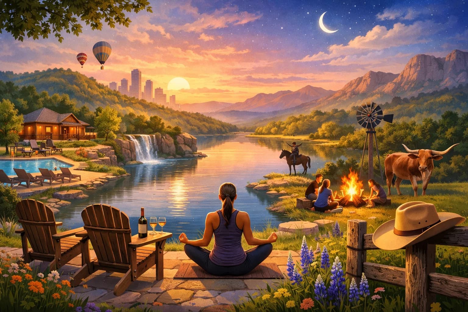5 Best Retreat in Texas: Top Spots for a Relaxing Getaway