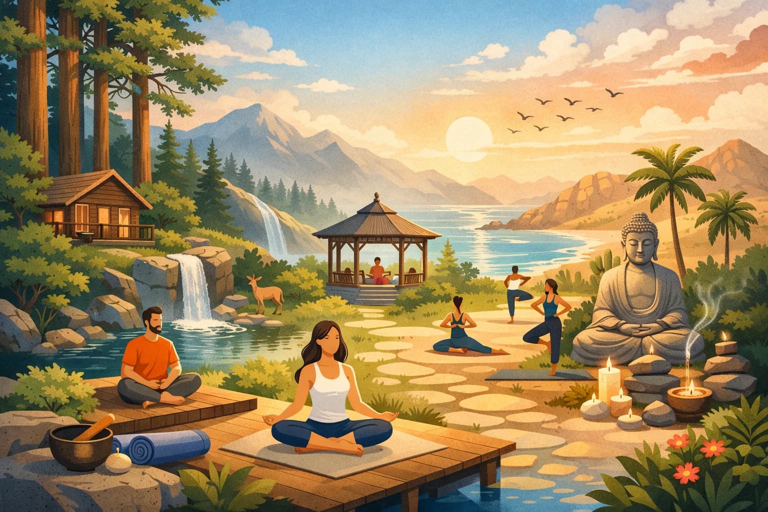 How to Choose the Right Meditation Retreat in California