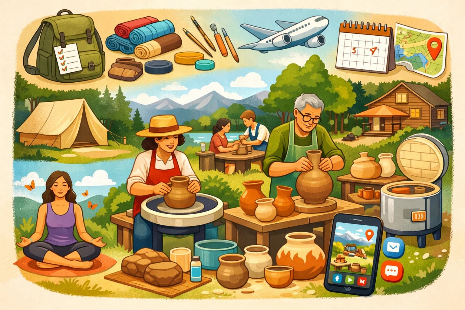 The Complete Guide to Pottery Retreats: What to Pack and How to Prepare