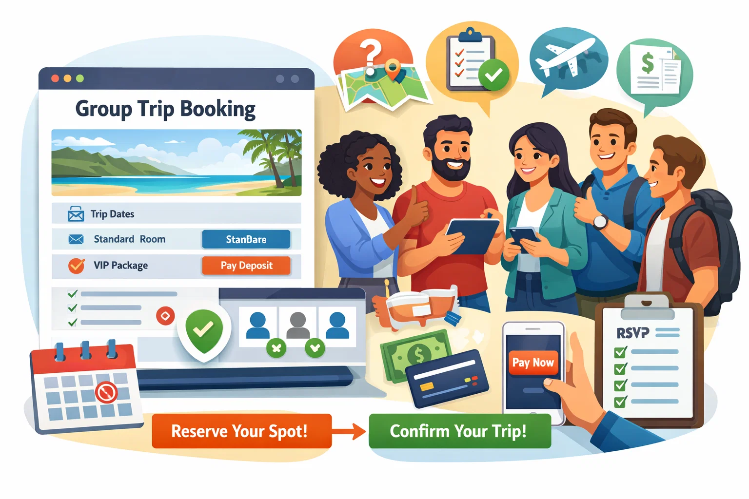 How to Build a High-Converting Group Trip Booking Page