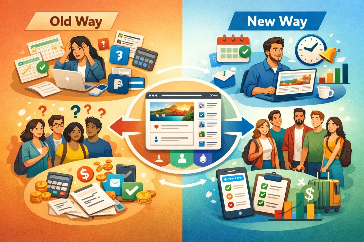How a Group Travel Reservation System Simplifies Bookings and Payments