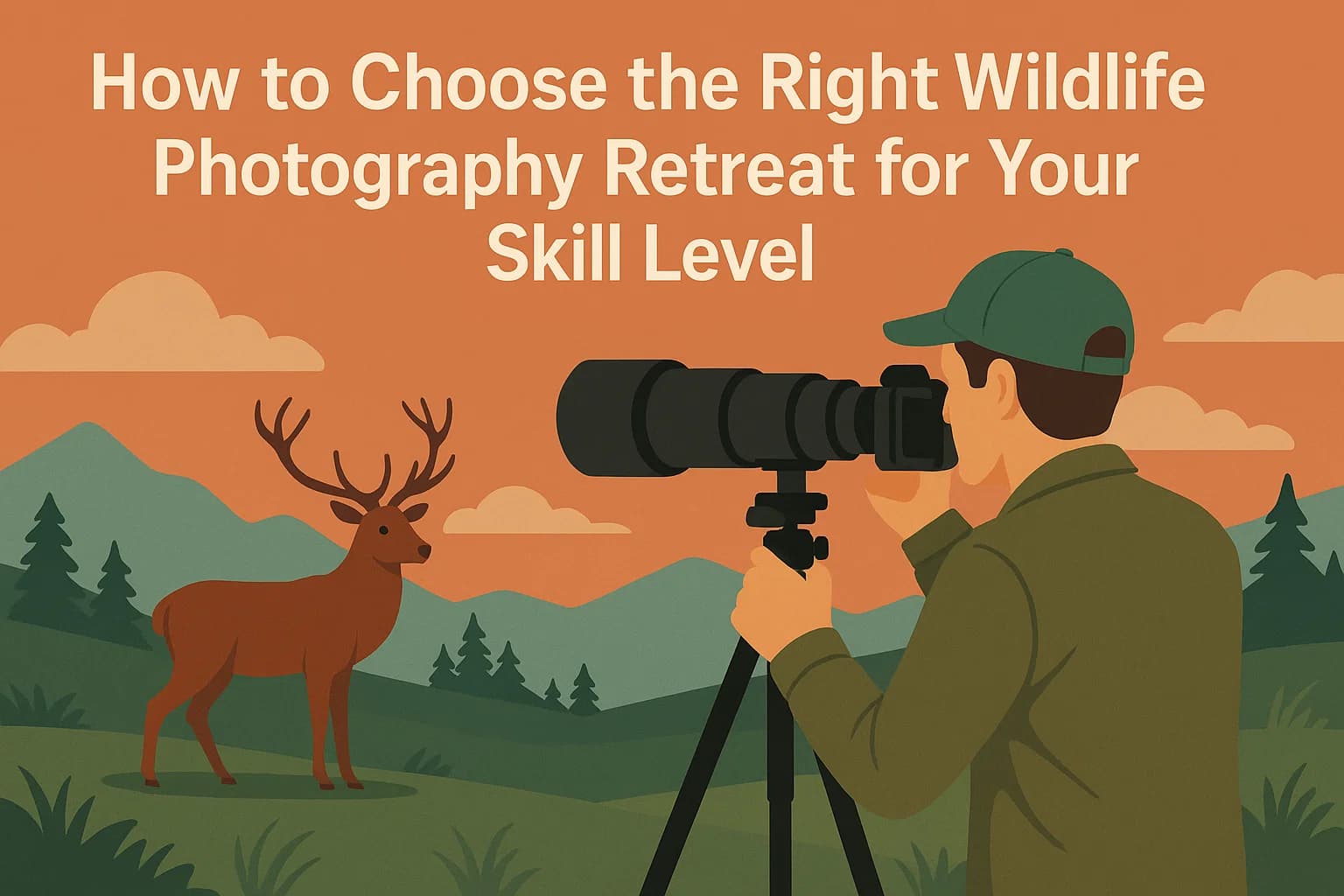 How to Choose the Right Wildlife Photography Retreat for Your Skill Level (Without Wasting Your Time or Money)