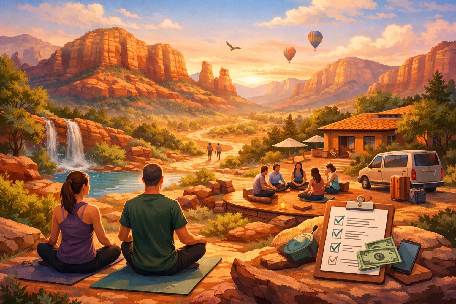 Sedona Retreats : A Planning Guide for Hosts and Coaches