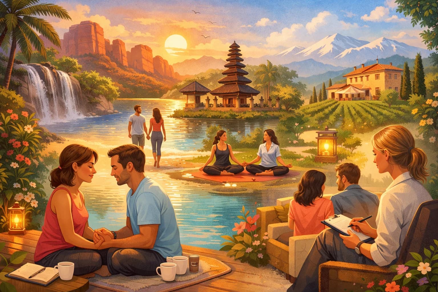 5 Best Marriage Counseling Retreats to Transform Your Relationship in 2026