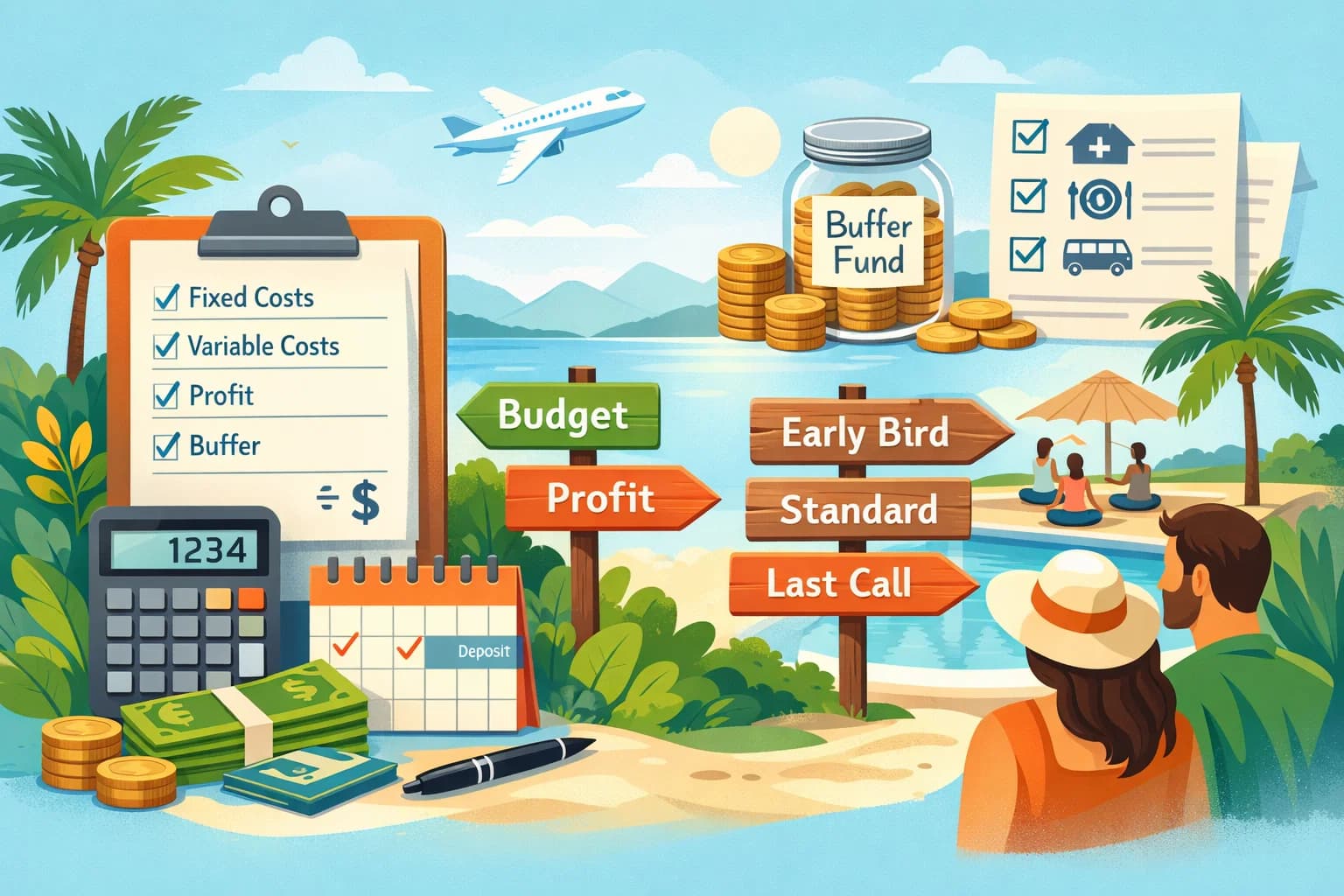 How To Price a Retreat for Success (and Profit)