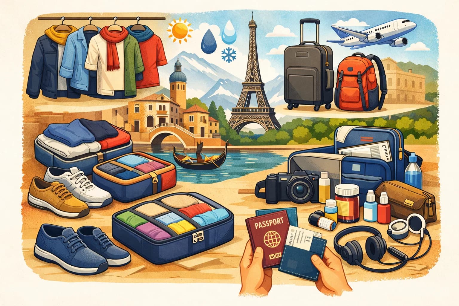 The Ultimate Travel Packing List for a Europe Trip